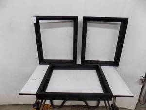 (3) Wooden Picture Frames