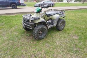 2000 Polaris Sportsman 500 ATV With Moose Country Snow Plow