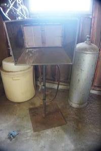 Lambert Industries Model H-30 30,000 BTU Pedestal Propane Heater