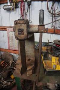 Dake #1 Arbor Press With Power Thrust