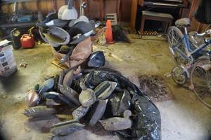 Large Lot of Canadien Goose & Mallard Duck Decoys