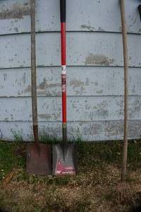2 - Square Faced Shovels With One Brand New