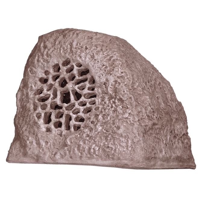 Rockustics PunkRock 5.25 Outdoor Weatherproof Rock Speaker, Brown in color - NEW IN BOX