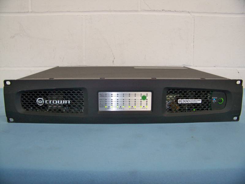 Crown Audio DCI 8300 DriveCore Install Analog Series 8-Channel Amplifier 300 Watts x 8