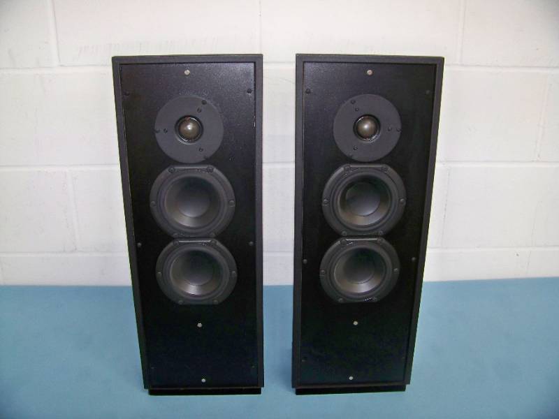 (2) Leon HI400 Horizon-Series Audiophile-Grade Monitor Loudspeakers  Pro Audio Speakers - Black Speaker Grilles NOT included