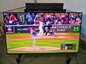 65 VIZIO M-Series Quantum Class M658-G1 HDR 4K UHD (Ultra-High Def) SMART Quantum Dot LED TV with Wall Mount, Remote Control and HDMI Cable