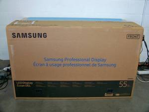 55 Samsung UH55F-E Narrow Bezel LED Backlit LCD Video Wall Display  Monitor - NEW IN BOX