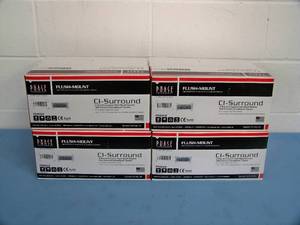 (4) Phase Technologies CI-Surround (CI_SURR) Flush-Mount In-Wall Home Theater Speakers - NO Grilles or Mounting Brackets - NEW IN BOX