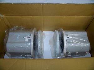 (2) Crestron SAROS IC16T-W-T-EACH Signaling In-Ceiling Speakers - NO Tile Bridges - in Original Box