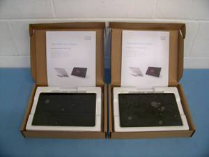 (2) Cisco TTC5-15 Webex Room Navigator Video Conference System 10 LCD Remote Controls with Table Stands - NEW IN BOX