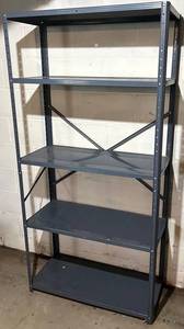 LL - Heavy-Duty 4-Shelf Steel Shelving Unit