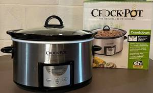 LL- Crock-Pot Countdown 4-Quart Digital Slow Cooker