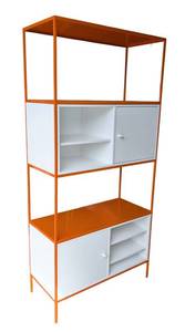G - Room and Board Modern Slim Four Door Bookcase