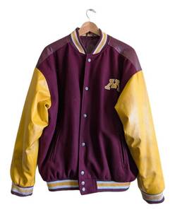 UL - Minnesota Golden Gophers Varsity Jacket - Leather Sleeves, Size Large
