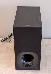 O - Sony SA-WCT180 Active Subwoofer - 120V 60Hz 13W