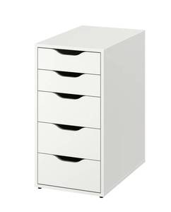 O - IKEA Alex 6-Drawer Chest - White - New