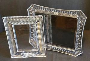 FR - Waterford Crystal Photo Frames (Lot of 2)