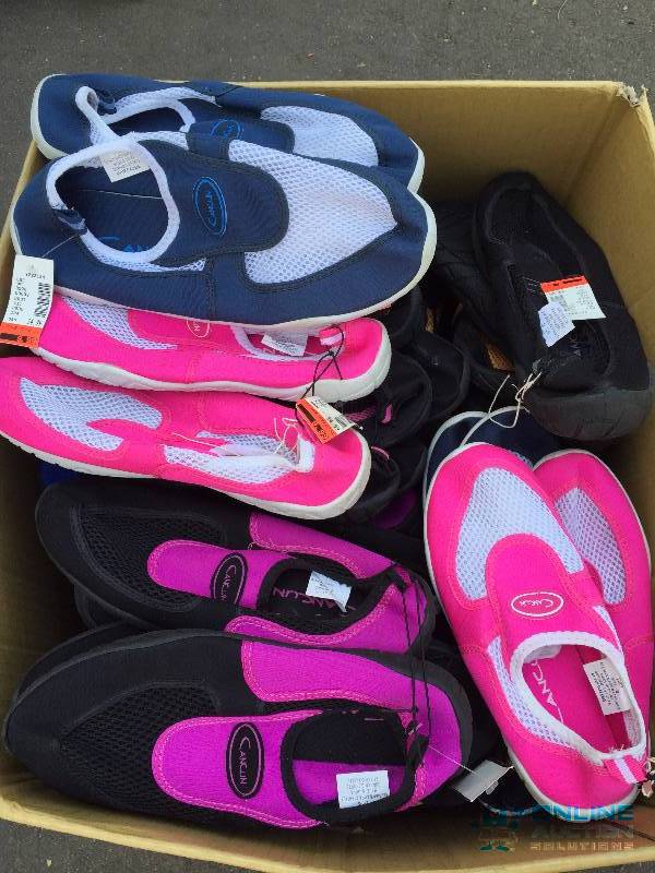 Lot of assorted Water Shoes