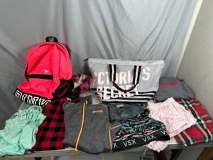 Victorias Secret Backpack & Clothing