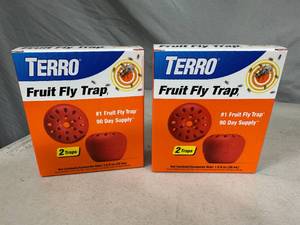 4 New Terro Fruit Fly Traps