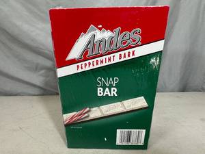 New Case of 24 Andes Peppermint Bark Snap Bars