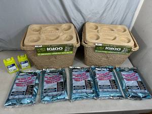 New Igloo Reusable Coolers and Assorted Freez Packs