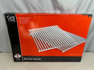 New Set of Heavy Stainless Grill Cooking Grids for Weber Grills