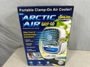 New Arctic Air Grip Go Rechargeable Clamp-On Cooler