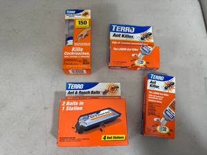 New Terro Ant Baits, Roach Baits, Gels, Etc