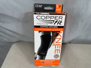 New Copper Fit Knee Compression Sleeve - Large