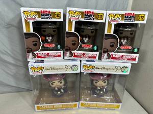 5 New Funko Pop Collectibles - Disneys Hook, and Magic Johnson NBA