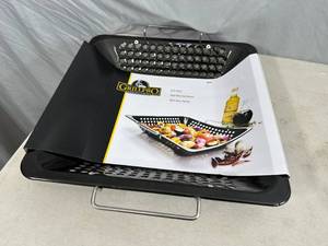 New Grill Pro Non Stick Grilling  BBQ Wok