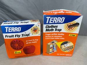 New Terro Fruit Fly Traps and Clothes Moth Trap
