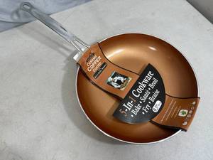 New 5 in 1 Copper Ceramic Coated 9.5 inch Frying Pan