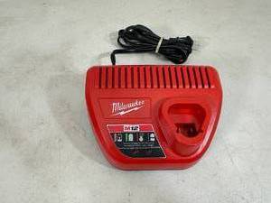 Unused Milwaukee M12 12 Volt Battery Charger