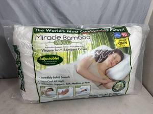 New Miracle Bamboo Pillow - Queen Size
