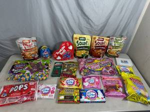 Assorted Candy, Soup Mixes, Dubble Bubble, Cotton Candy, Tootsie Pops, and More
