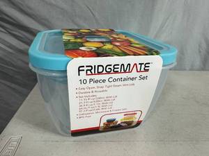 New 10 pc Food Storage Container Set