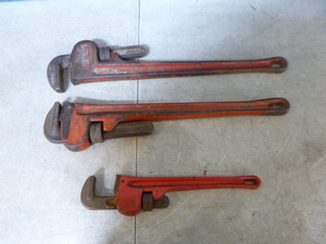 3 Pipe Wrenches