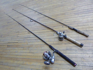 3 Fishing Rod and 2 Reels
