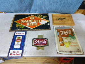Vintage Beer Signs