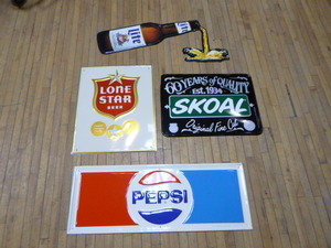 Vintage Beer and Other Signs