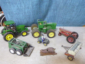 Vintage Farm Toy Tractors