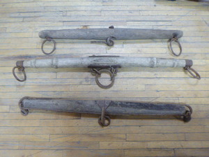 3 Vintage Ox Yokes