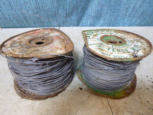 2 Spools of Electric Fence Wire