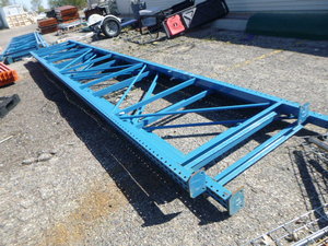 4 Pallet Racking 23 Uprights (Teardrop)
