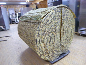 Camouflage Cornfield Round Bale Ground Blind