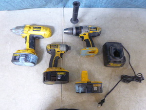 3 DeWalt Power Tools