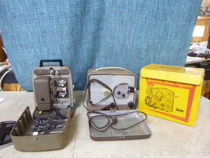 2 Vintage Movie Projectors