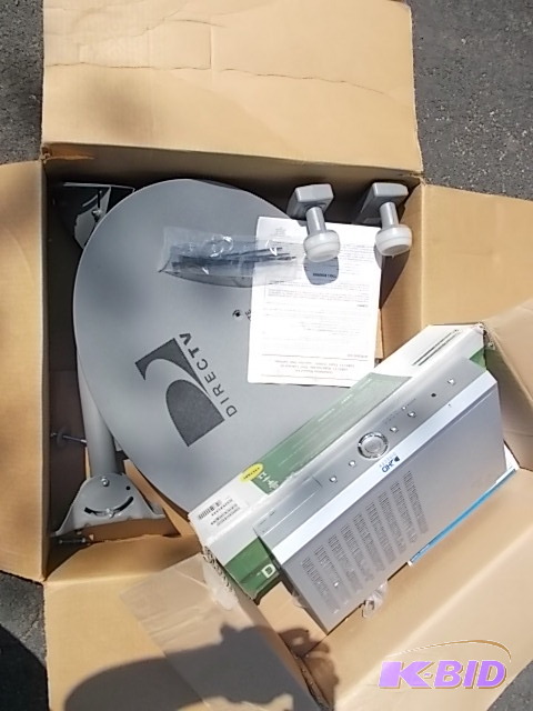 lot 50 image: Direct TV Dish & Receiver